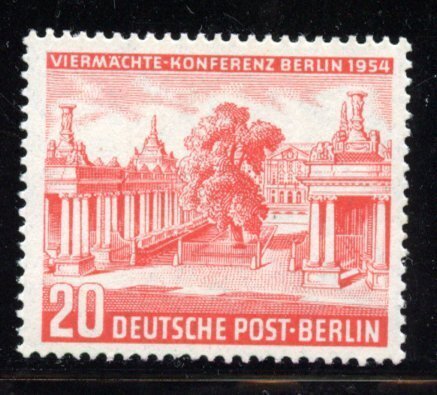 Berlin # 9N103, Mint Hinge. CV $ 7.00