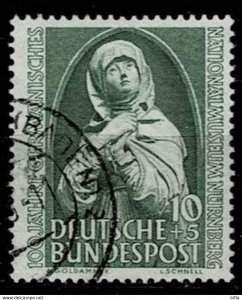 Germany 1952,Sc.#B324 used, Nüremberg Madonna