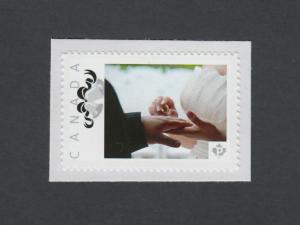 WEDDING RINGS = picture postage stamp MNH Canada 2013 [p3sn03]