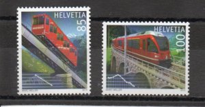 Switzerland 1385-1386 MNH