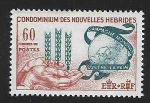 New Hebrides French mlh sc 109