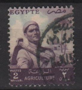 Egypt 1954 - Scott 369 used - 2m, farmer