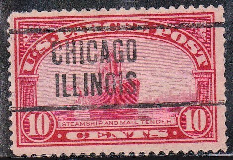 Precancel - Chicago, IL PSS LT6-E - Parcel Post Town and Type Issue