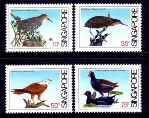 Singapore 1984 Coastal Birds Complete Mint MNH Set SC 434-437