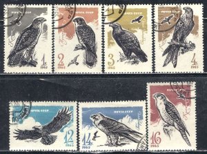 Russia; 1965: Sc. # 3124-3131: Used CTO Cpl. Set