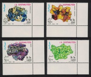 Somalia Minerals 4v Corners 1995 MNH MI#555-558