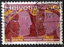 Switzerland 1975: Sc. # 600; Used Single Stamp