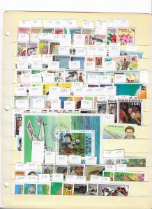 UPPER VOLTA COLLECTION ON STOCK SHEET, MINT/USED