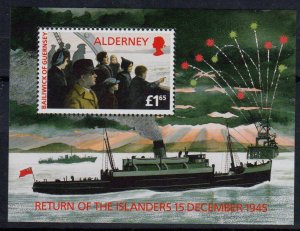 1995 Alderney 89/B1 Ships 6,50 €