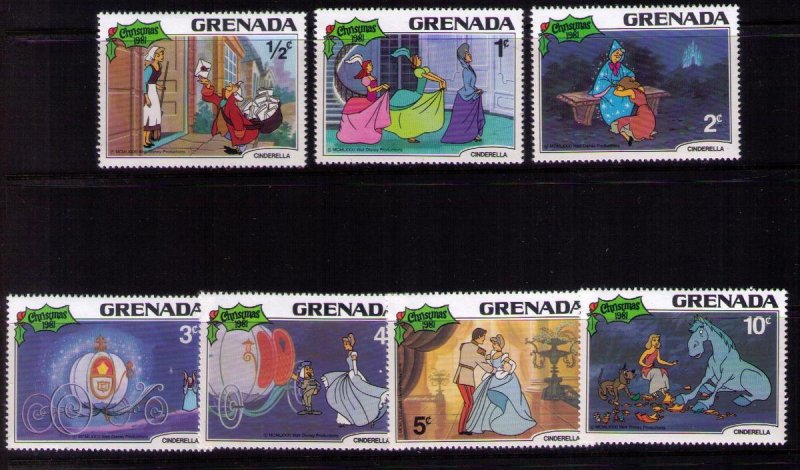 Disney Omnibus Stamps 1979/1982 MNH(76 Ea)Antigua/Dominica/Granada/Maldives F-VF