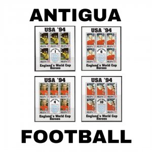 Thematic Stamps - Antigua - Football - Choose from dropdown menu