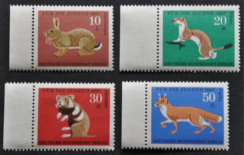 DYNAMITE Stamps: Germany Scott #9NB45-48 – MNH