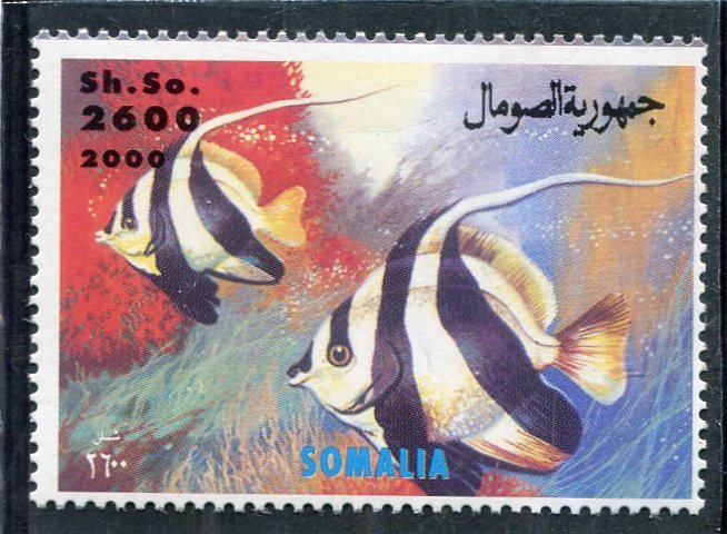 Somalia 2000 FISH Set 1 value Perforated Mint (NH)