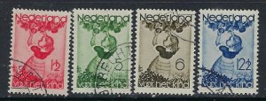 Netherlands B82-85 Used 1935 set (mm1443)