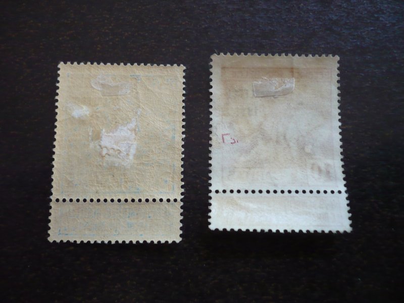 Stamps - Belgium - Scott# B19-B20 - Mint Hinged Part Set of 2 Stamps