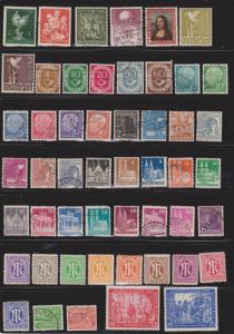 GERMANY Lot Of Mint Hinged & Used Stamps Plus Some DDR - Good Mix