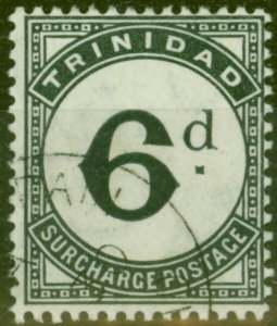 Trinidad 1905 6d Slate-Black SGD15 Fine Used 