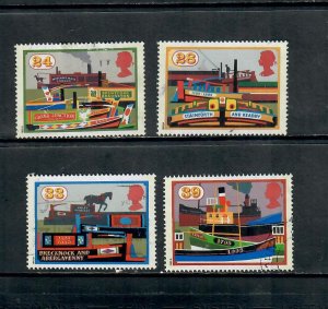 G.B 1993 COMMEMORATIVES  SET WATERWAYS  USED h 211221