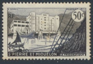 St Pierre & Miquelon  SC# 347 MH    see details/scans 