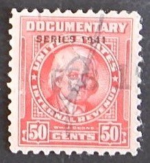 1941, USA, Duane 1941, Documentary Stamp, 50c (2115-Т)