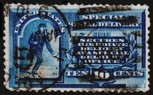 United States Scott E1 (1885) Used G-F, CV $80.00 J