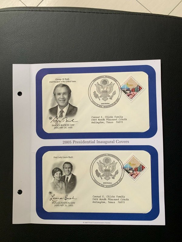 2005 inauguration covers 