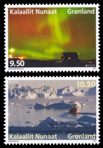 Greenland 2012 Scott #620-621 Mint Never Hinged