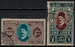 Egypt #148-9  CV $33.25