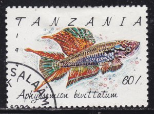 Tanzania 820 Aphyosemion Bivittatum 1992