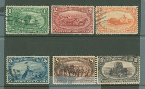 United States #285-290 Used Multiple