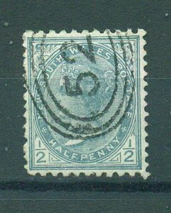 New South Wales sc# 95 (2) used cat value $.85