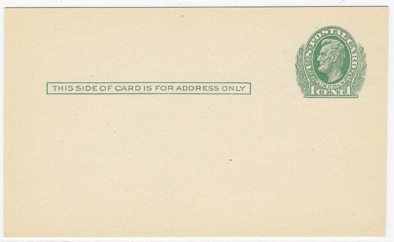 Scott# UX26  1 US Postal Card
