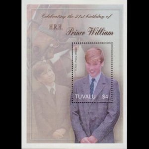 TUVALU 2003 - Scott# 916 S/S Prince William NH