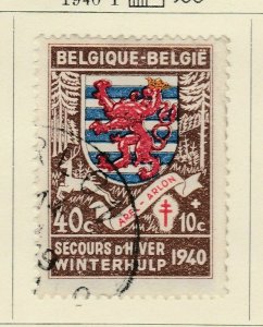 A6P15F224 Belgium Semi-Postal Stamp 1940-41 40c+10c used-