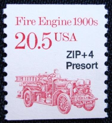 2264 Fire Engine F-VF MNH transportation coil single