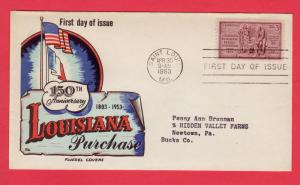 #1020 Louisiana Purchase - Fleugel  Cachet