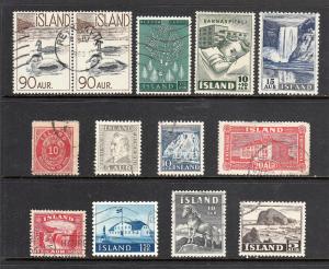 Packet of Older Stamps from Iceland