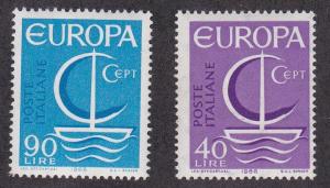 Italy # 942-943, Europa, NH, 1/2 Cat.