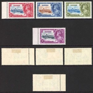 Bahamas SG141/44 1935 Silver Jubilee Set M/M