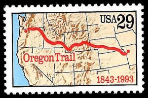 # 2747 MINT NEVER HINGED OREGON TRAIL