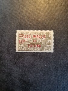 Stamps Wallis and Futana Scott #41 hinged