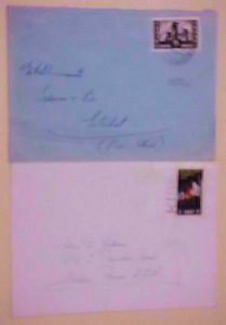 SAAR  2 SMALL COVERS 1950's