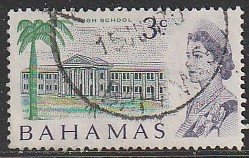 1967 Bahamas - Sc 254 - used VF - 1 single - High School