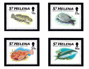 St Helena 623-26 MNH 1994 Fish