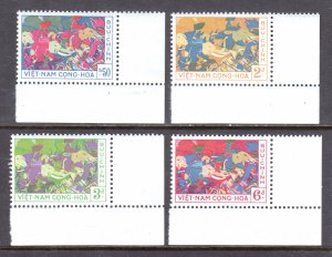 Vietnam (South) - Scott #108-111 - MH - SCV $15.25