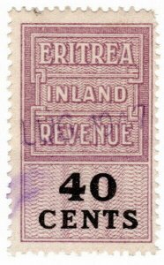 (I.B) BOIC (Eritrea) Revenue : Inland Revenue 40c