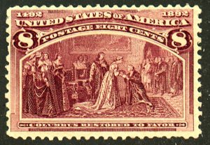 U.S. #236 MINT OG LH