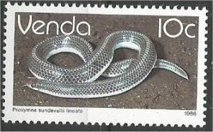 VENDA, 1986, MNH 10c, Reptiles Scott 137