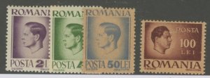 Romania #570/585 Unused Single