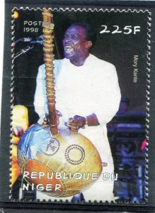 Niger 1998 AFRICAN MUSICIAN Mory Kante 1 Stamp Perforated Mint (NH)